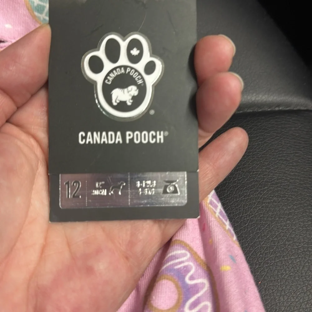 NWT Canada Pooch – Jersey Onesie Donut 12” 8-12lb